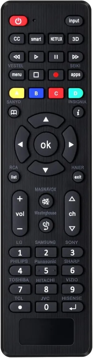 Control Remoto Universal p/TV MK8