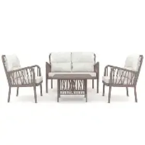 Juego de jardin Gala lounge Set - Capuccino