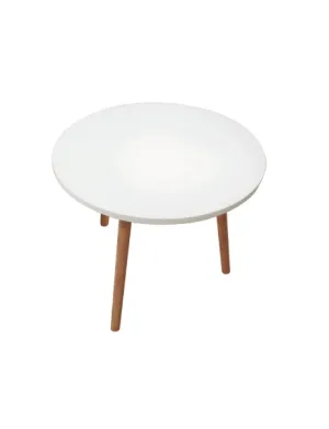 Mesa Auxiliar Bamboo/Blanco - Modelo: 460003