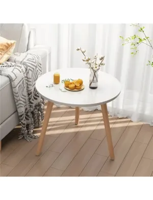 Mesa Auxiliar Bamboo/Blanco - Modelo: 460003